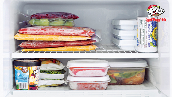 Bảo quản sườn non trong ngăn đông tủ lạnh