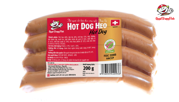 Sản phẩm Hot dog heo Angst-Trường Vinh