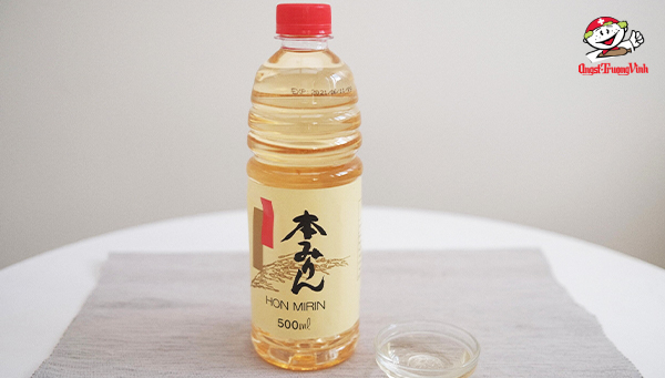 Rượu Mirin thành phần trong sốt Teriyaki