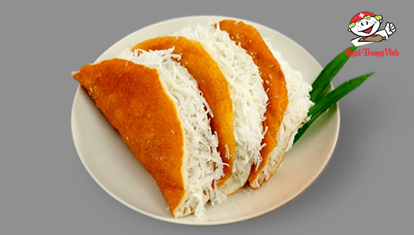Bánh trườn dừa nướng với chảo chống dính